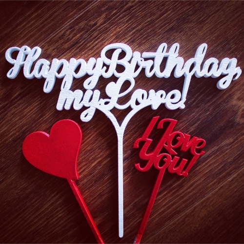 Топпер Happy Birthday